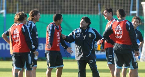 Os jogadores do Boca Juniors e do Estudiantes foram dispensados da seleção