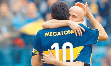 Riquelme e Figueroa, dois homens do jogo