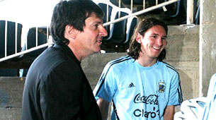 Messi, pai e filho