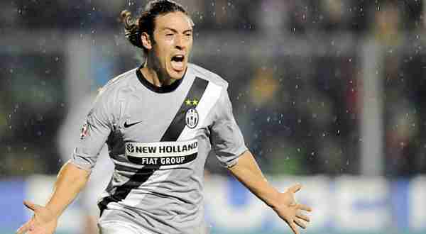 Juventus midfielder Mauro Camoranesi cel