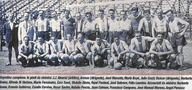 Argentina tricampeã sul-americana em 1947: o domínio de La Máquina