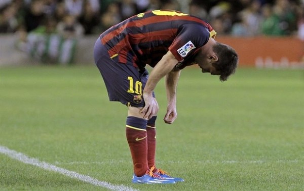 As lesões atrapalharam o ano de Messi pela Seleção. Mas isso não impediu de Lionel ser o artilheiro do ano pela Argentina. Foto: EFE