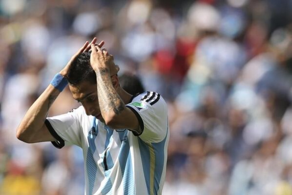 Dí Maria só apareceu no último jogo, quando finalizou ao gol em cinco oportunidades. 