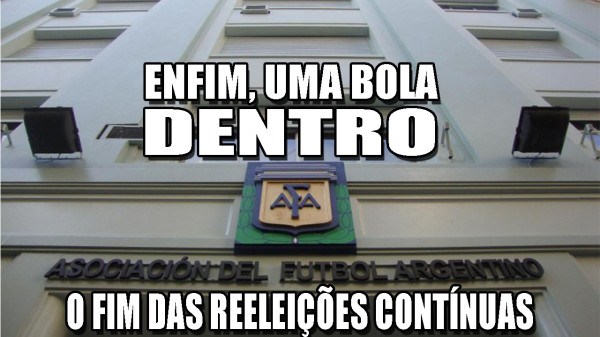 FIm das reeleições contínuas