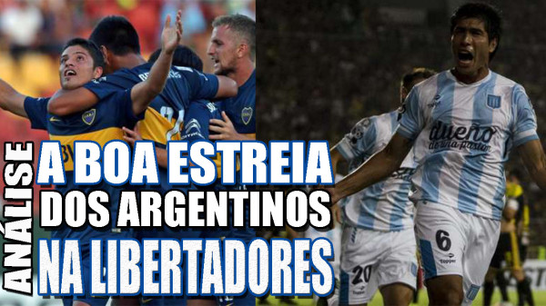Boa estreia Libertadores