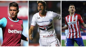 Lanzini, Calleri e Correa deverão formar o ataque da Argentina nas Olimpíadas