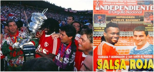 A Supercopa de 1994 foi de Usuriaga. A de 1995, já sem ele, foi menos brilhante: a figura foi justamente o goleiro, o compatriota Mondragón, futuro jogador mais velho das Copas do Mundo