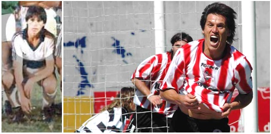 Calderón fez três gols. Ironia: havia sido dispensado pelo Gimnasia, clube de seu pai