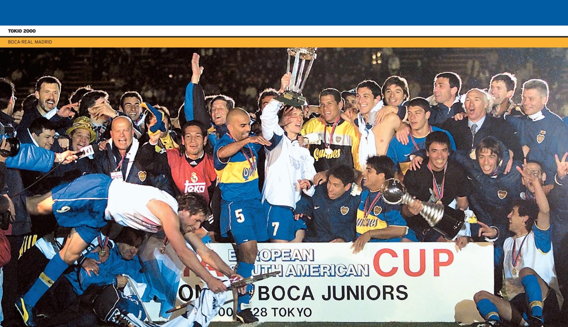 Poster Do Boca Juniors - Campeão Mundial 2000